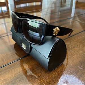 Versace Black Sunglasses
